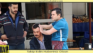 Denizli'de üzerine cam parçası düşen kişi yaralandı