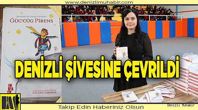 Denizli'nin "Güc'cüg Pirens"i okurlarıyla buluştu