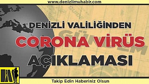 Denizli Valiliği'nden Corona virüs açıklaması
