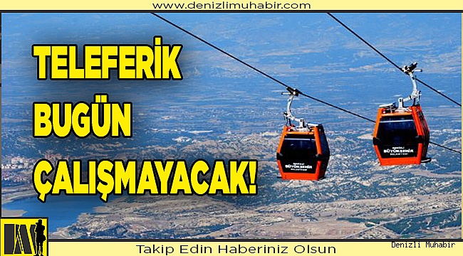 Fırtına, Teleferik seferlerini durdurdu
