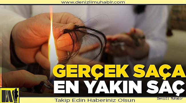 Gerçek saça yakın sentetik saç