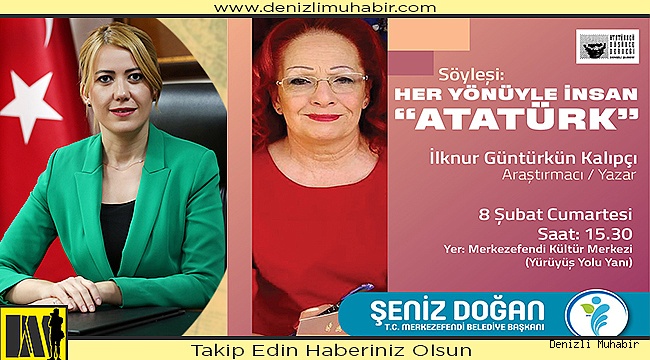İLKNUR GÜNTÜRKÜN KALIPÇI ATATÜRK’Ü ANLATACAK