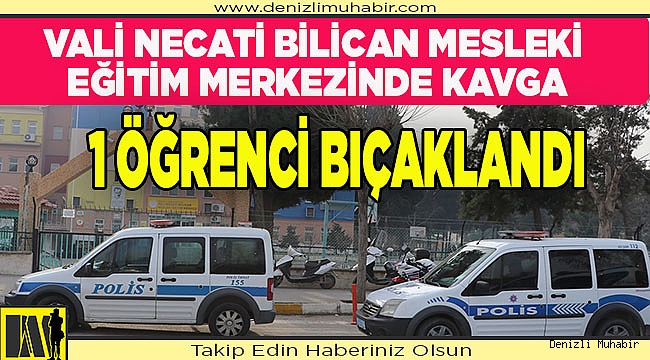 Kavgada bir öğrenci bıçakla yaralandı