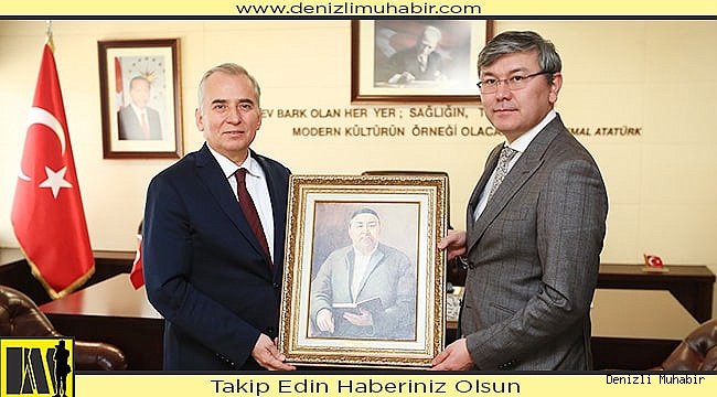 Kazakistan Büyükelçisi'nden Başkan Zolan’a ziyaret