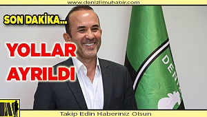 Mehmet Özdilek ile yollar ayrıldı