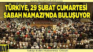 “Sabah Namazı Buluşması” yarın Denizli’de de yapılacak