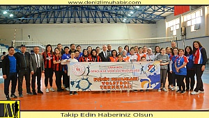 Sarayköy’de Evinin Sultanları Voleybol Turnuvası düzenlendi