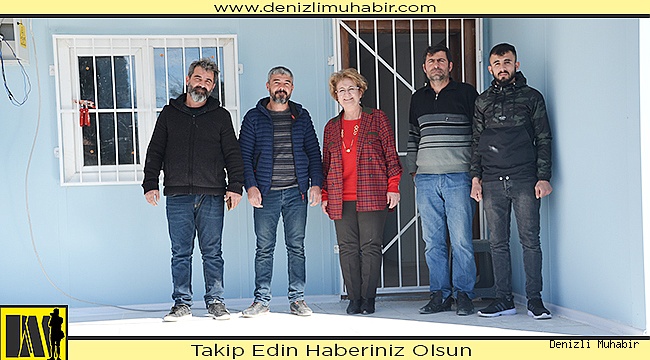 Sazköy'lü depremzedenin yeni evi tamamlandı