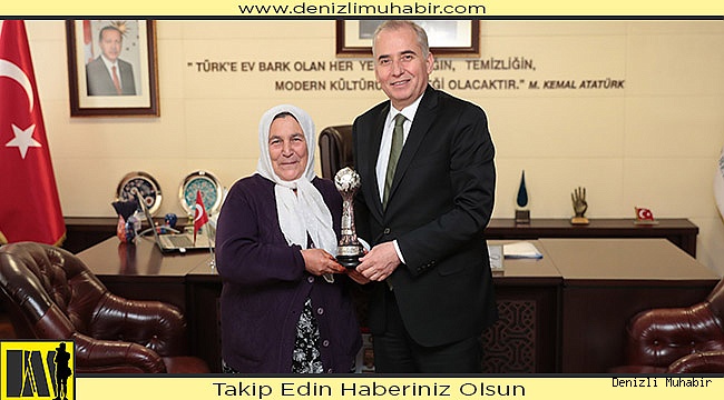 Yaşayan İnsan Hazinesi Özke'den Başkan Zolan'a ziyaret