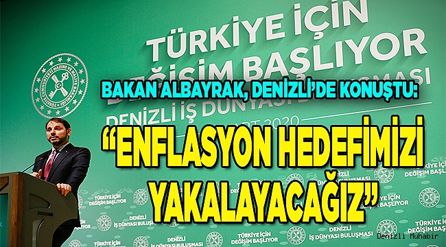 Bakan Albayrak'tan Tekstil sektörü ve Denizli'ye müjde