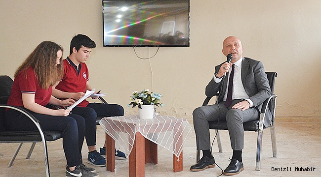 Başkan Özbaş hayat birikimlerini öğrencilerle paylaştı