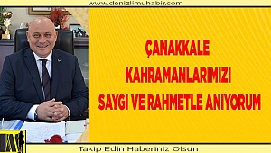 Başkan Şevik'ten 18 Mart mesajı