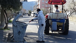 Buldan’da koronavirüs tedbirleri devam ediyor.
