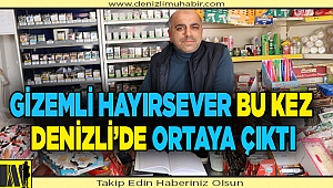 Denizli'de 2 hayırsever veresiye defterlerindeki 60 bin liralık borcu ödedi