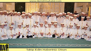 Denizli'de Hafızlık İcazet Merasimi Düzenlendi