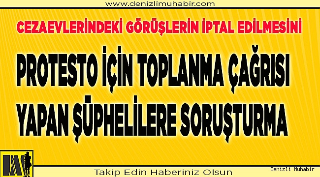 Denizli'de sosyal medyadan provokasyon iddiası