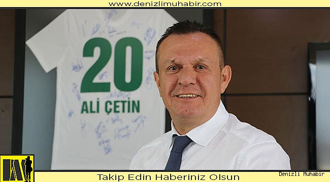 Denizlispor Kulübü Başkanı Ali Çetin'den koronavirüs açıklaması