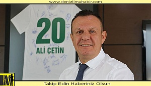 Denizlispor Kulübü Başkanı Ali Çetin'den koronavirüs açıklaması