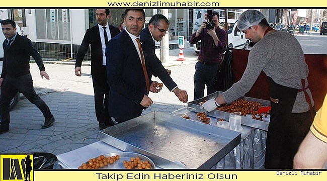 DİMSİAD ŞEHİTLERİMİZ İÇİN LOKMA  DAĞITTI