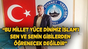 "Dini anlatma görevi Diyanet'e aittir"
