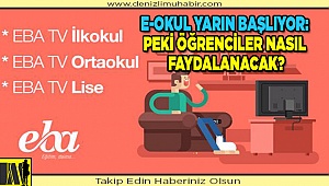 E-okul yarın başlıyor: Peki öğrenciler nasıl faydalanacak