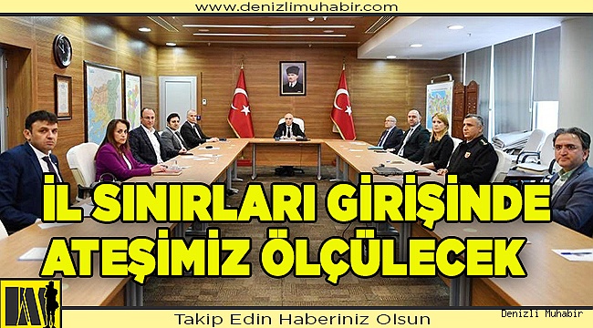 il sınırları girişinde ateşimiz ölçülecek