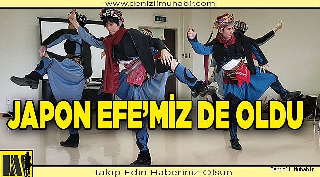 Japon Taito'dan Denizli'ye zeybek sürprizi