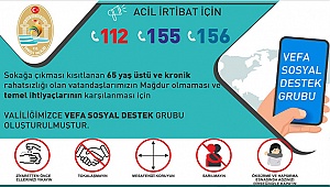 KİMSESİZLERİN İHTİYAÇLARINI VEFA KARŞILAYACAK