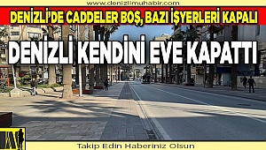 Mağazalar kepenklerini indirdi