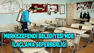 MERKEZEFENDİ BELEDİYESİ’NDE İLAÇLAMA SEFERBERLİĞİ