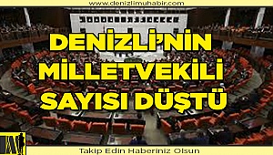 Milletvekili sayımız düştü