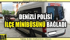 O KURALA UYMAYINCA YOLCULAR İNDİRİLDİ MİNİBÜS BAĞLANDI