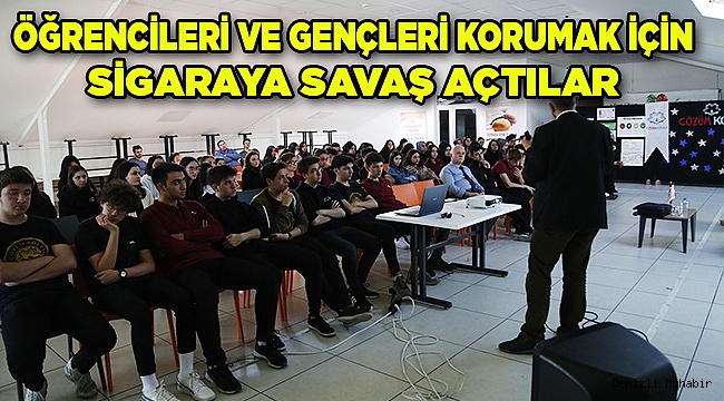 Öğrencileri ve Gençleri Korumak İçin Sigaraya Savaş Açtılar