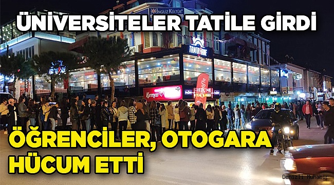 Otobüslerde yer kalmadı, ek seferler kondu