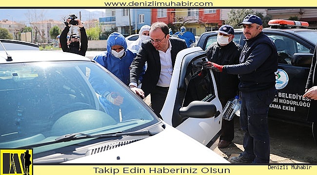 PAMUKKALE BELEDİYESİ’NDEN DEZENFEKTE ATAĞI