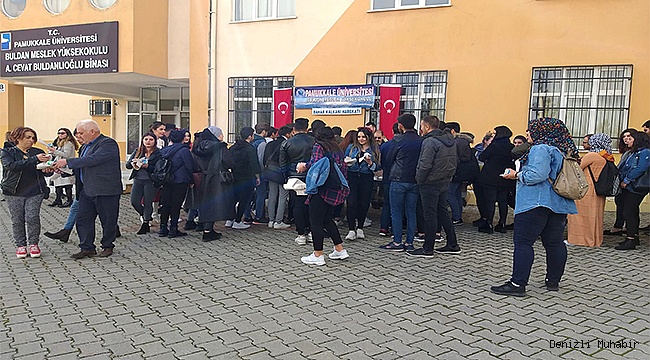 PAÜ Buldan MYO’dan Bahar Kalkanı Harekâtına Destek