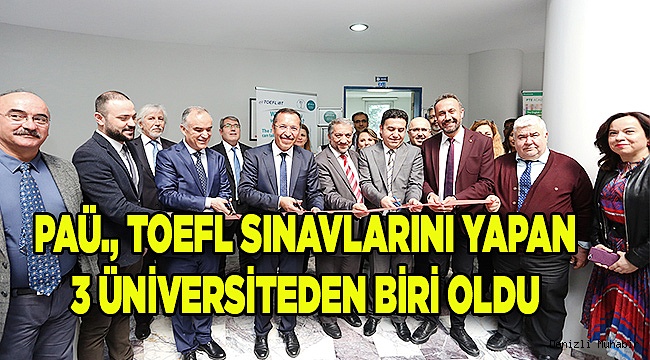 PAÜ, Üç Üniversiteden Biri Oldu