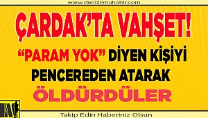 Pencereden attılar!
