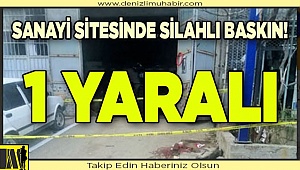 Sanayi sitesinde pompalı tüfekle saldırı: 1 yaralı