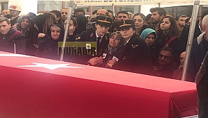 Şehidimizin cenazesi helallik için Baba ocağına getirildi