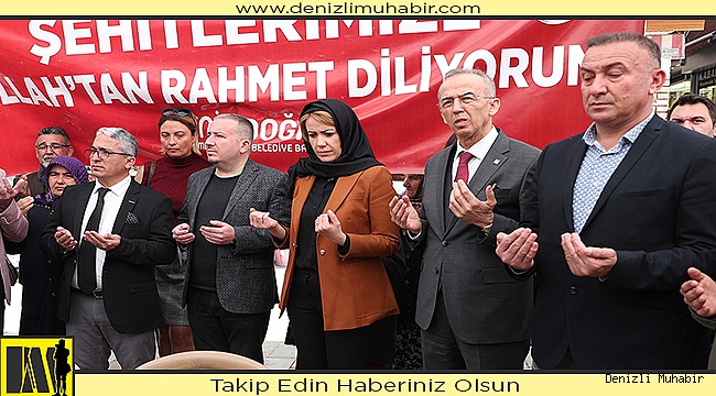 ŞEHİTLER İÇİN MEVLİD OKUTUP LOKMA HAYRI YAPTI