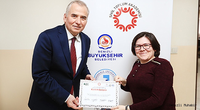 Sertifikalar Başkan Zolan'dan