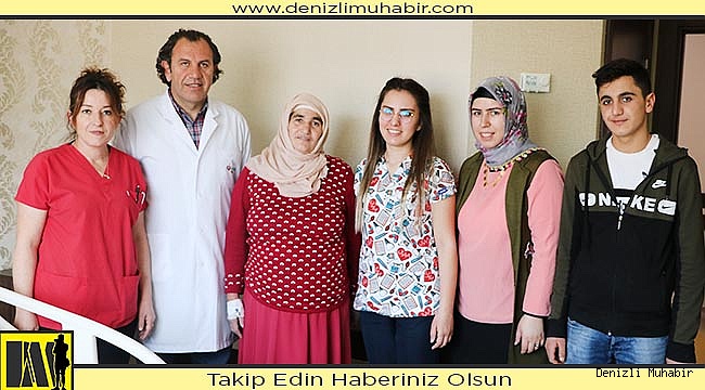TEKDEN'E TEDAVİ OLMAK İÇİN 1500 KM YOL GELDİLER