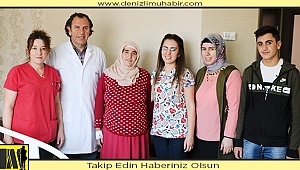 TEKDEN'E TEDAVİ OLMAK İÇİN 1500 KM YOL GELDİLER