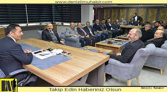 TETSİAD Yönetimi, DTO Başkanı Erdoğan’ı Ziyaret Etti