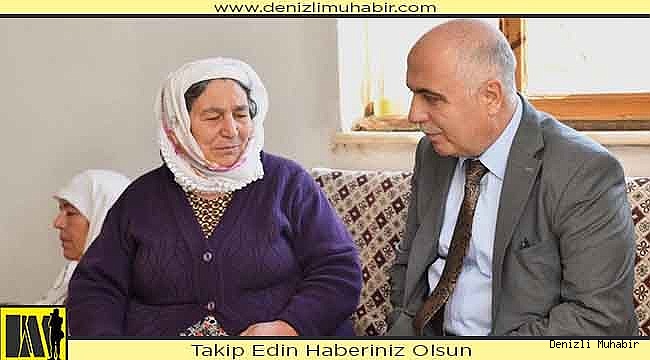 Vali  Karahan, Sipsi ustası Halime teyzeye  başsağlığına gitti