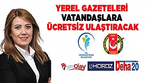BAŞKAN DOĞAN’DAN YEREL GAZETELERE CAN SUYU