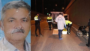 Denizli'de Alt geçit duvarına çarpan motosikletin sürücüsü öldü