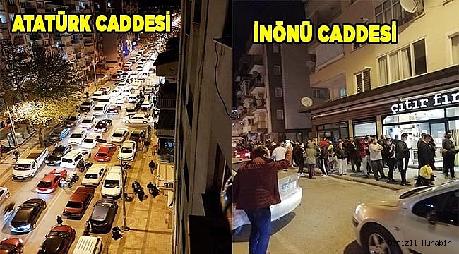 Denizli’de bakkallar açıldı,  semt pazarları  kuruldu
