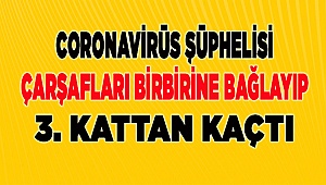Denizli'de, coronavirüs şüphelisinin akıl almaz firarı